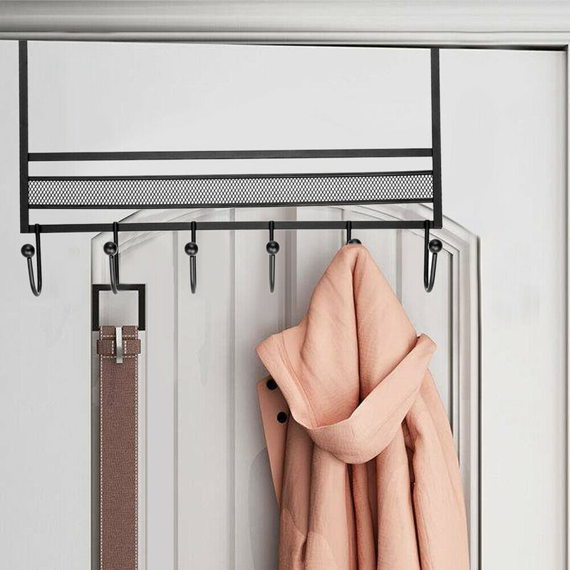 Iron Art Home Living Room Seamless Punch Free Back Door Hanger Hanging Hook