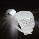Silicone Bicycle Bike Cycle Safety LED Head Front Rear Tail Light Lamps