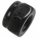 M3x0.5mm Zinc Plated Nylon Insert Hex Lock Nuts Black 100pcs Q6N8