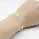 Square Bar 2 layer Hand Chain Bracelet & Bangle Fashion Jewelry For Women Lady