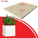 8 Large Self Stick Furniture Felt Sheets 12 Round Felt Pads To Protect HardwW8C5