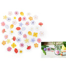 45 pcs/pack Flowers Decor Stickers Adhesive Stickers DIY Scrapbooking StickersJR