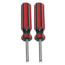 2pcs Valve Stem Core Remover Vehicle Motorcycle Bike Tyre Repair Tool Instal