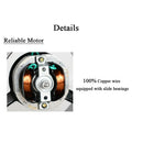 4" 95mm Inline Duct Booster Fan Exhaust Blower Home Grow Tent Rooms Indoor Grow