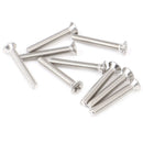 200pcs M3 stainless steel 304 cross countersunk flat head machine screw set3C