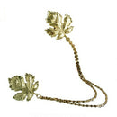 Retro Maple Leaf Chain Clasp Necklace