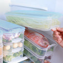 Plastic Storage Bins Refrigerator Storage Box Food Storage Containers With