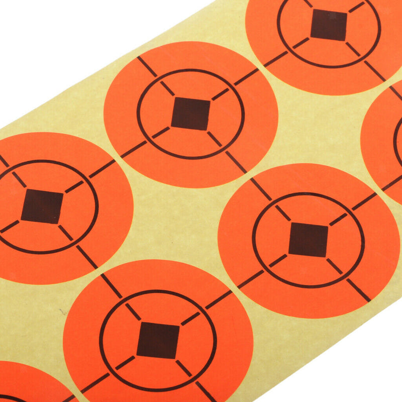 250pcs/25 Sheets Adhesive Paper Target Roll Stickers For  Exercise