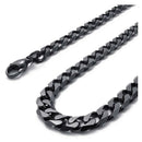 Jewelry Men's Necklace - Chain - 6.5mm Cord - Stainless Steel - for Men - C