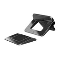 1pair Invisible Design Laptop Stand Cooling Hands Free Office Portable Foldable