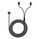 Fast Charging 2in1 10ft USB C Type-C Charging Cable for Switch Lite Pro PS5