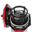 Solar Powered RED Lighthouse Statue Rotating Garden Outdoor Yard Deco Patio W0A8
