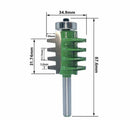 Shank Router Bits Finger Joint Glue For Wood Tenon Woodwork Milling E7K9