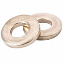 50PCS 12mm OD 6mm ID 2mm Thick Copper Flat Washer Oil Brake Line Seal F2H4