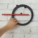 Creative Magnetic Ball Wall Clock Perpetual Wall Calendar Novelty Home Deco