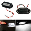 1pc Waterproof 6 LED 12V License Plate Light Car Boat Truck Trailer Step