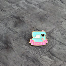 Fashion Sewing Machine Brooch Badges Women Men Shirts Jacket Pins (Style 4) A