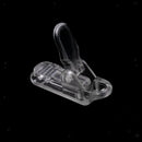 10 Pieces Plastic Tie Down Emergency Awning Set Tarp Clips Tent Clamp Clear