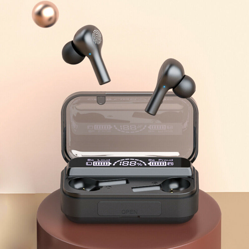 Wireless Bluetooth Earphones Music Sport TWS Handsfree Waterproof Headphone