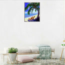 5D DIY Full Drill Diamond Painting Coconut Tree Cross Stitch Embroidery