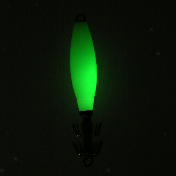 6pcs Luminous Body Fishing Lure Squid Jig Hook Sea Fishing Hooks Fishhooks