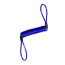 Motorcycle Security Alarm Disc Lock Spring Blue Reminder Cable 150cm Hot