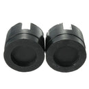2Pcs 5cm Universal Slotted Frame Rail Floor Jack Guard Adapter Lift Rubber