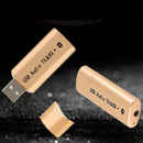 USB Bluetooth Transmitter Receiver Wireless Audio Stereo 3.5mm Adapter Aux  Q4X9