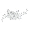 Crystal Pearls Women Hair Jewelry Wedding Hair Comb Bridal Headpieces  LJ