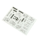 Little Panda Clear Silicone Stamps/Seal for DIY Scrapbooking/photo Album Deco JR