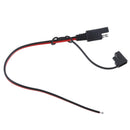 4x 18AWG SAE Plug Harness Extension Connector Cable with Cover For Car Motor .