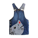 Girls Kitty strap dress baby Suspenders Princess dress 100-Age(3-4)