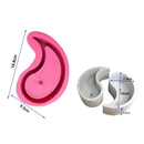 DIY Garden Planter Silicone Molds for Succulent Plant Flower Pot Clay Concrete