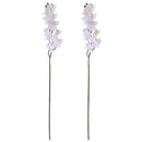 2Pcs Artificial 12 Head Orchid Phalaenopsis Flower Home Garden Decoration