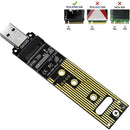 M.2 NVME SSD to USB 3.1 PCI-E to USB-A 3.0 Internal Converter Adapter Card