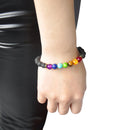 7Chakra Healing Beaded Bracelet Natural Lava Stone Diffuser Bracelet Jewelry HOT