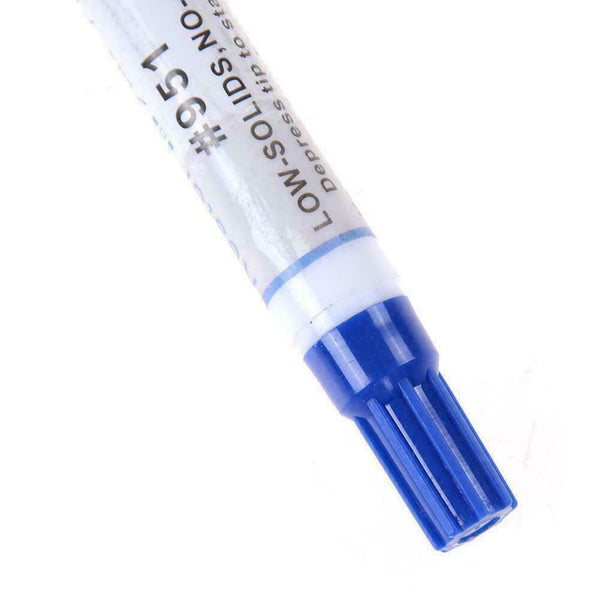 951 Free-cleaning Soldering Flux Pen for Solar Cell & FPC/PCB 10ml Capacity I3D3