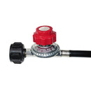 High Pressure Propane 0-30 PSI Adjustable Regulator with 4 Feet QCC1/Type1