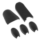 5Pcs Black Saxophone Palm Key Risers Thumb Rest Cushions for Sax Wind