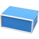 6.7" x 5.1" x 3.1" Blue Metal Enclosure Project Case DIY Junction Box