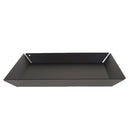 Iron Snacks Platter Jewelry Cosmetics Display Organizer Tray Black Square L