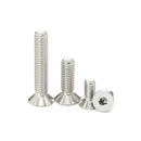 300pcs M3 Stainless Steel 304 DIN7991 Countersunk Head Hexagon Screw Set ALE