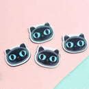 Cute Black Cat Magnetic Bookmark Paper Clip Bookmark School Office Supply Pro 1x