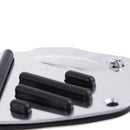 3X Non slip Manual Transmission MT CAR TRUCK CHROME PEDAL Foot PAD COVER REST lj
