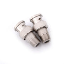 10pcs BNC Male Plug to F Female Jack Adapter Coax Connector Coupler ^