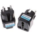 Universal AU / US / EU to DE AC Power Charger Plug Travel Adapter ConverterFT