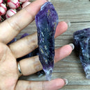 50g Lot  Natural Rough Specimen Amethyst Healing Therapy Point Quartz Crystal