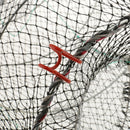Foldable Crab Net Trap Cast Dip Cage Fishing   Crawfish Shrimp 25x45cm