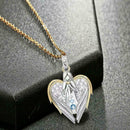 Unisex Goth Retro Angel Wings Pendant Chain Necklace Fashion Gift Party Jew A5I6