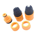 Garden Hose Tap Connector Fitting Water Attachments Nozzle Starter Set 3 PC